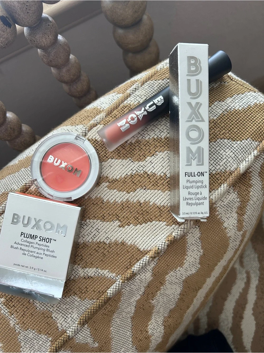 Buxom Full-On Plumping Lipstick & Plumping Shot Blush